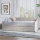 The Monday Company Zoey Upholstered Daybed with Trundle in Beige, , large
