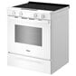 Whirlpool 30" Electric Smart Range in White, , large