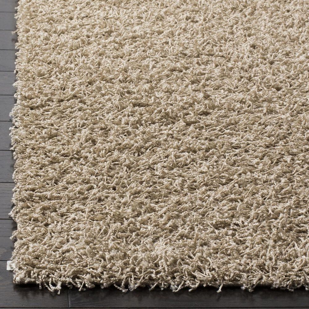 Safavieh Athens Shag SGA119G-10 10&#39; x 14&#39; Beige Area Rug, , large
