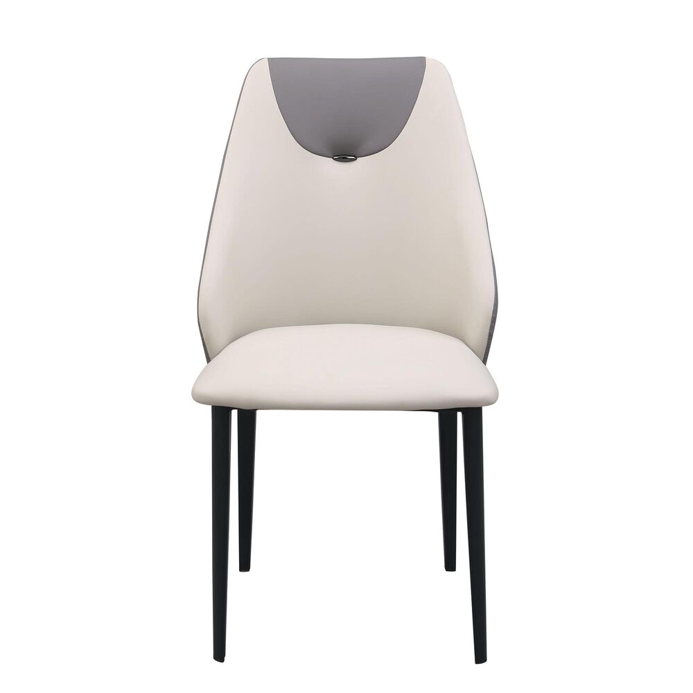 Monroe Jocelyn Side Chair in Matte Black, , large