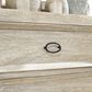 Signature Design by Ashley Halamay Dresser in White Waxed Finish, , large