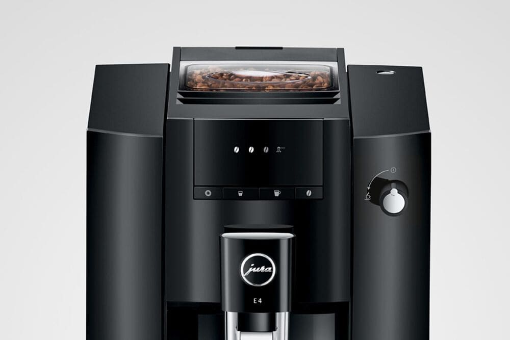 Jura E4 64 Oz Automatic Coffee Machine in Piano Black, , large