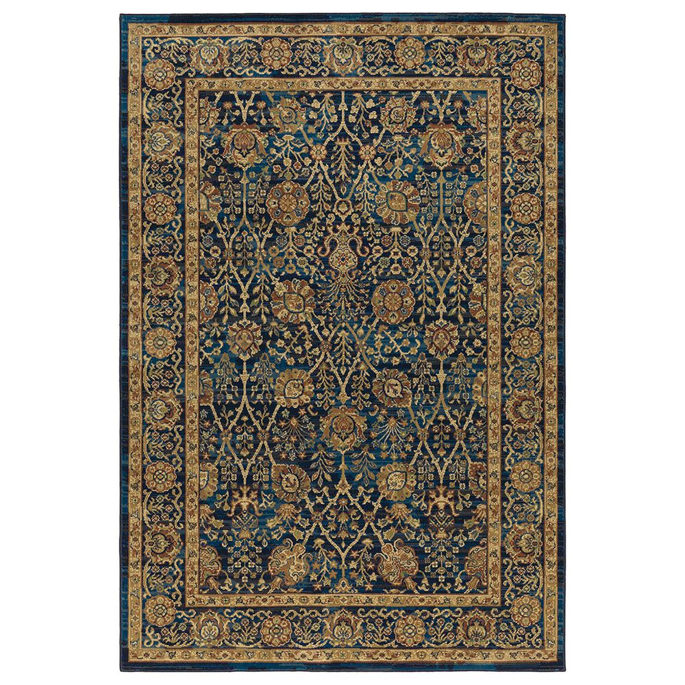 Oriental Weavers Ankara 501K5 9"10" x 12"10" Blue Area Rug, , large
