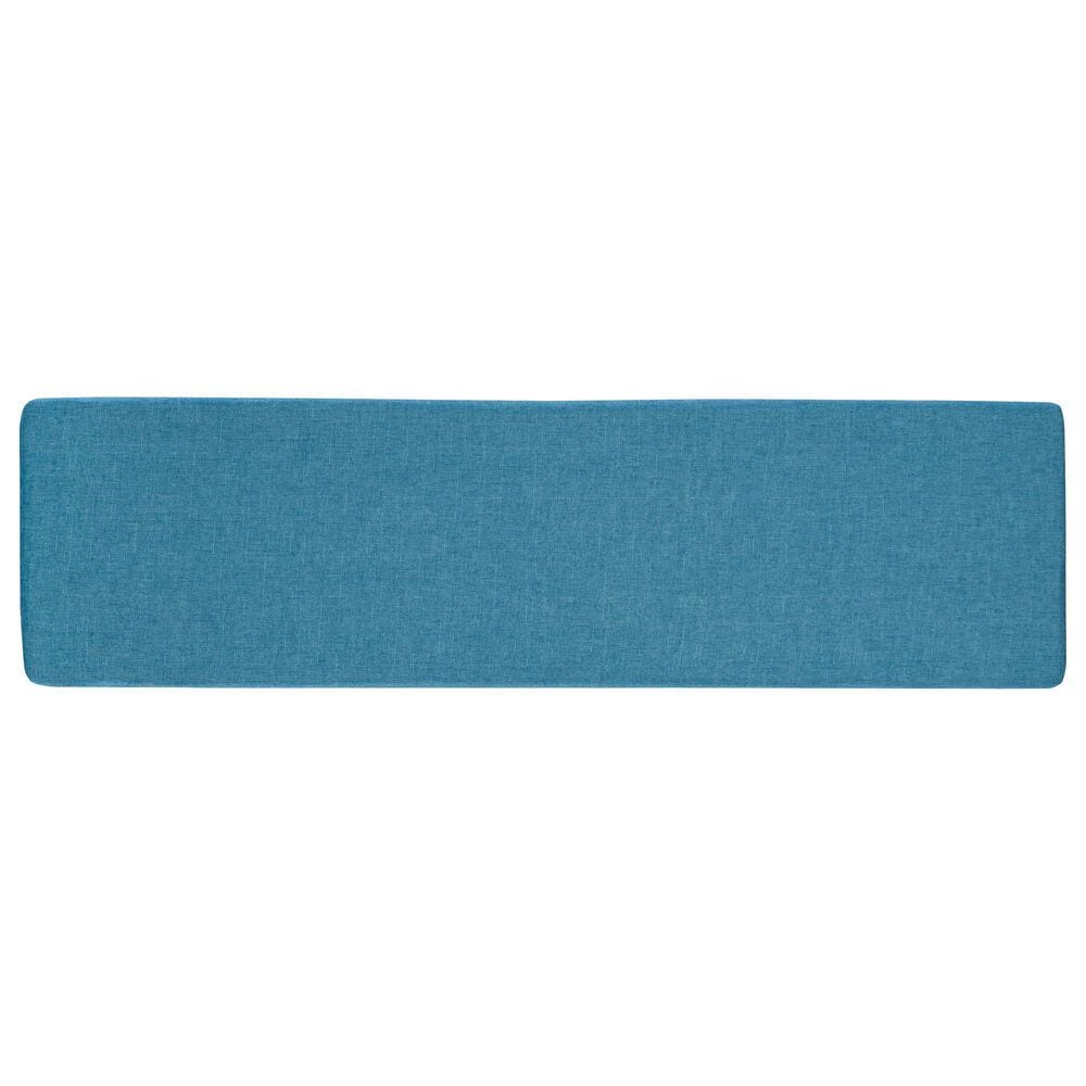 Linon Home Decor Chelsea 4-Piece Cushion Set in Blue, , large