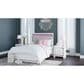 Ashley Altyra 5 Piece Full Panel Bedroom Set in White with LED Headboard, , large