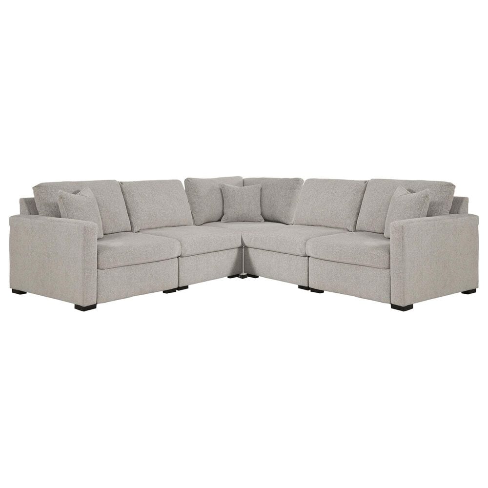 Ashley ModMax Luxe 5-Piece Symmetrical Sectional in Flint, , large