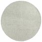 L&R Resources Criss Cross 82378GRY Gray 8" Round Area Rug, , large