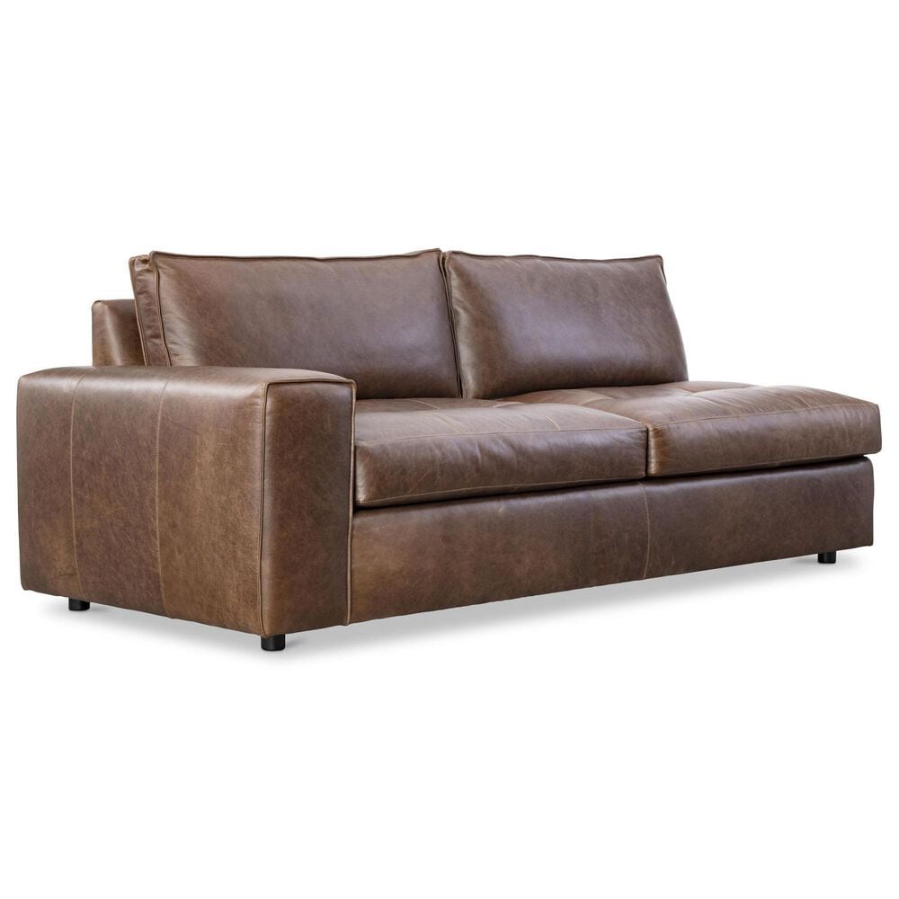 Bernhardt Nest 5-Piece Stationary Right Facing Sectional in Brown, , large