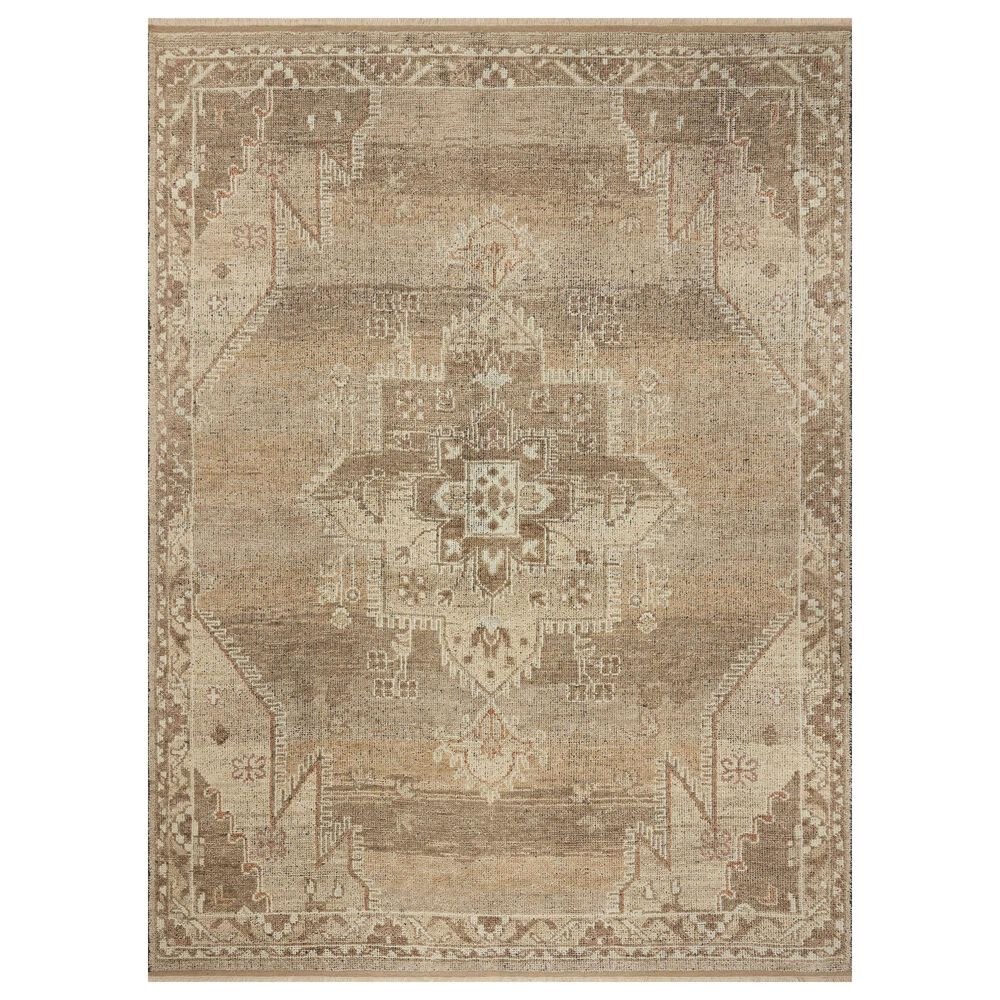 Loloi Granada Natural and Bark 7"9" x 9"9" Area Rug, , large