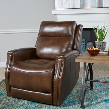 Dunraven Voyager Brighton Power Recliner in Bark, , large