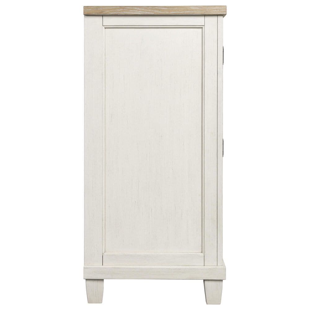 Ashley Shaybrock 3-Piece Queen Bedroom Set in Antique White and Brown, , large