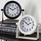 Maple and Jade 8" Clock in Black and White (Set of 2), , large