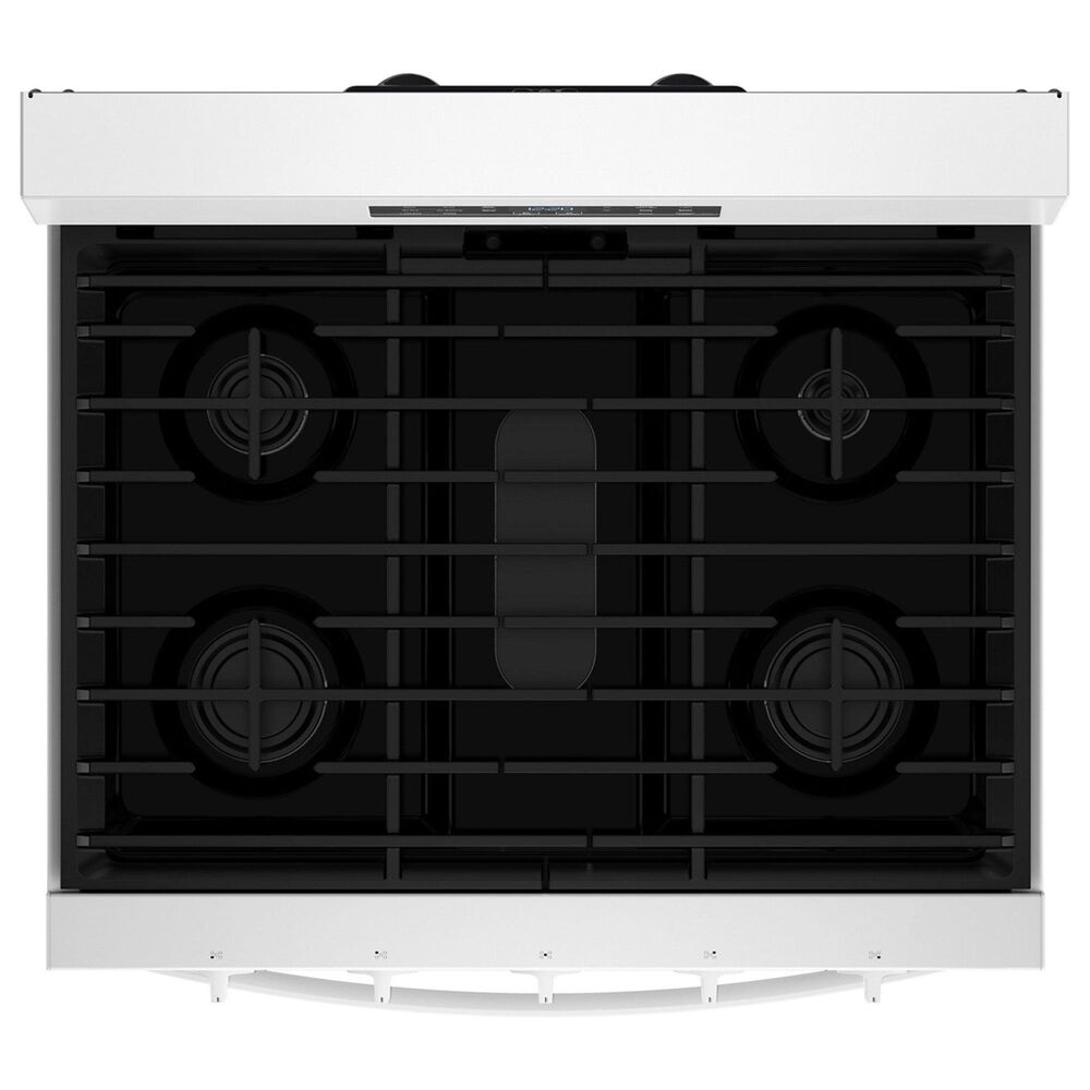 Whirlpool 5 Cu. Ft. Gas Range with Air Cooking Technology in White, , large