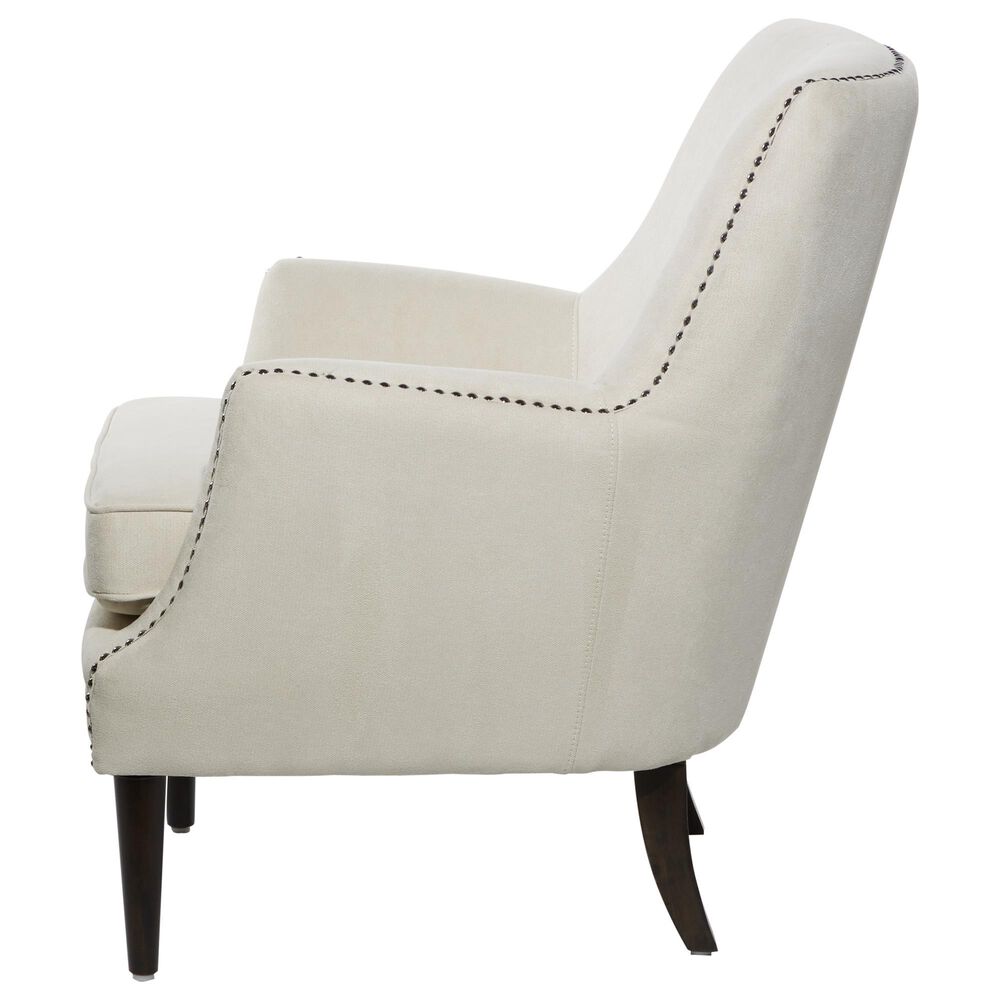Maple and Jade Accent Chair in Beige, , large