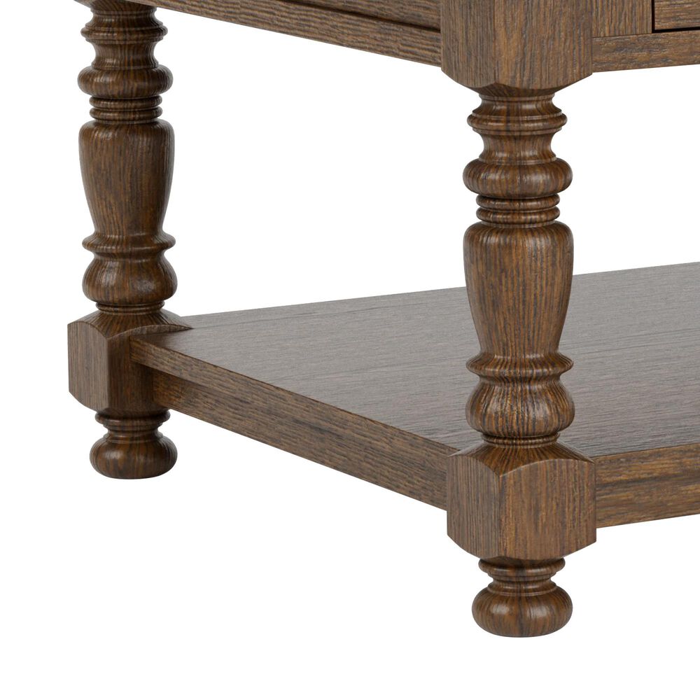 Riverside Furniture Eastlake Rectangle Cocktail Table in Whiskey Oak, , large