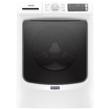 Maytag 4.5 Cu. Ft Front Load Washer with Steam in White, , large