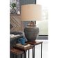 Signature Design by Ashley Olinger Metal Table Lamp in Brown, , large