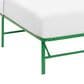 Modway Horizon Platform Twin Bed Frame in Green, , large