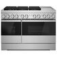 JennAir Noir 48" Dual-Fuel Professional Range in Stainless Steel, , large