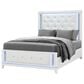 Global Furniture USA Alina 5-Piece Queen Upholstered Panel Bedroom Set in White, , large