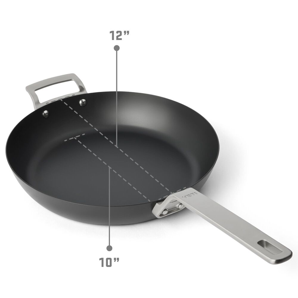 YETI Carbon Steel 12" Pan in Gray, , large