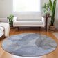 Dalyn Rug Company Ravenna RN12 8" Round Blue Area Rug, , large