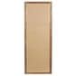 Maple and Jade Wooden Tall Wall Mirror in Brown, , large