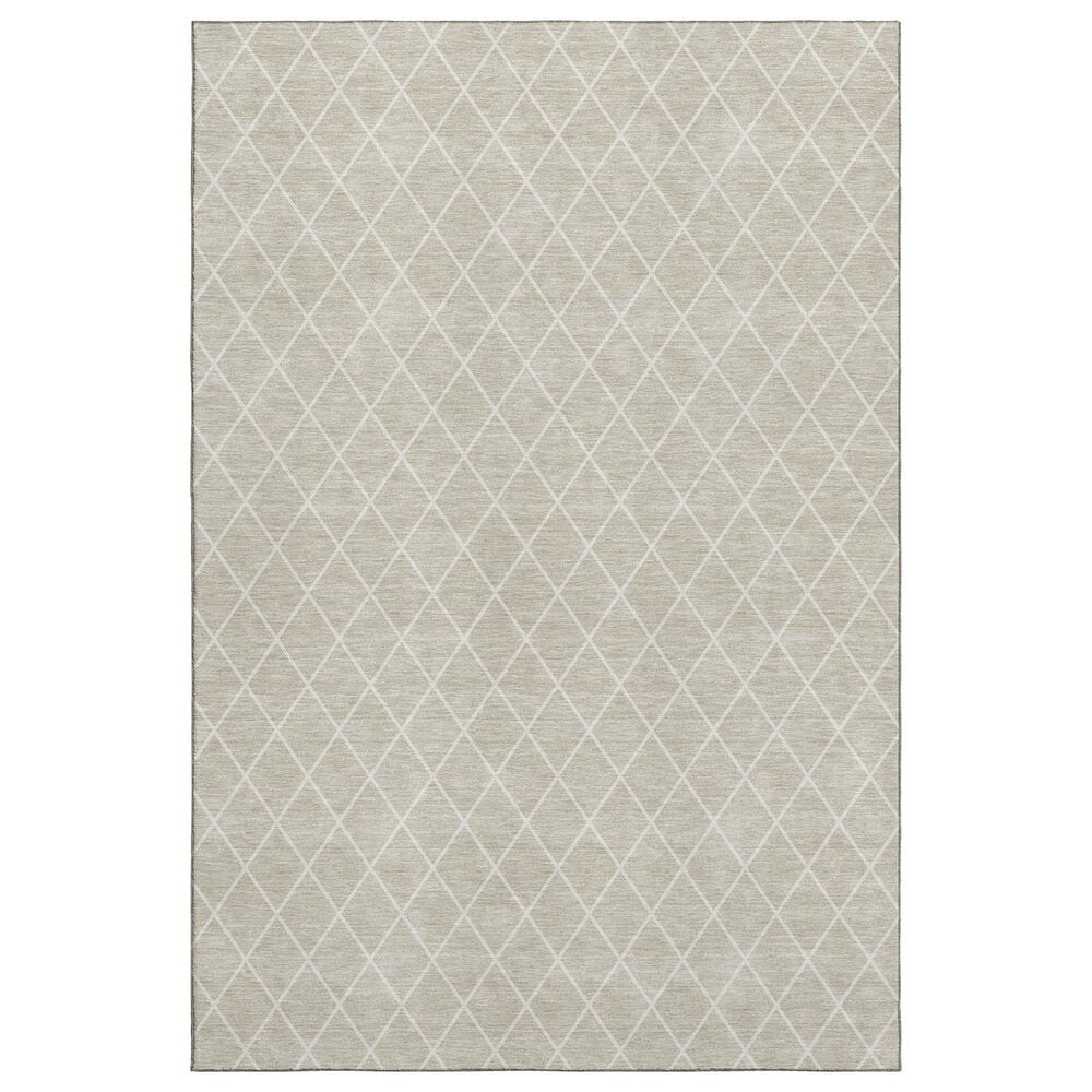 Dalyn Rug Company The Reserve TR15 Beige 9" x 12" Indoor/Outdoor Area Rug, , large