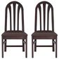 Linon Home Decor Jesper Side Chair in Dark Brown (Set of 2), , large