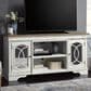 Ashley Realyn XL 74" TV Stand in Chipped White, , large