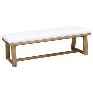 Drew and Jonathan Home Catalina Dining Bench in Light Brown, , large