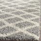 Safavieh Dallas Shag SGD258G-5 5"1" x 7"6" Grey/Ivory Area Rug, , large