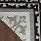 Nourison Aloha 5"3" x 7"5" Black White Indoor/Outdoor Area Rug, , large