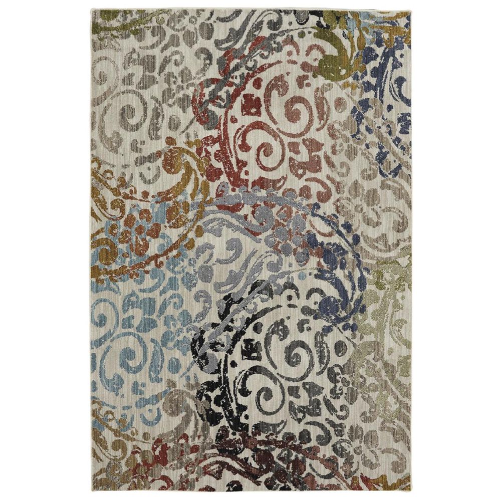Mohawk Metropolitan Renne 91005-99999 9"6" x 12"11" Multicolor Area Rug, , large