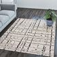Dalyn Rug Company Karma KM4 8" x 10" Grey Area Rug, , large