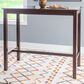 Linon Home Decor Claridge Bar Height Pub Table in Rich Brown - Table Only, , large