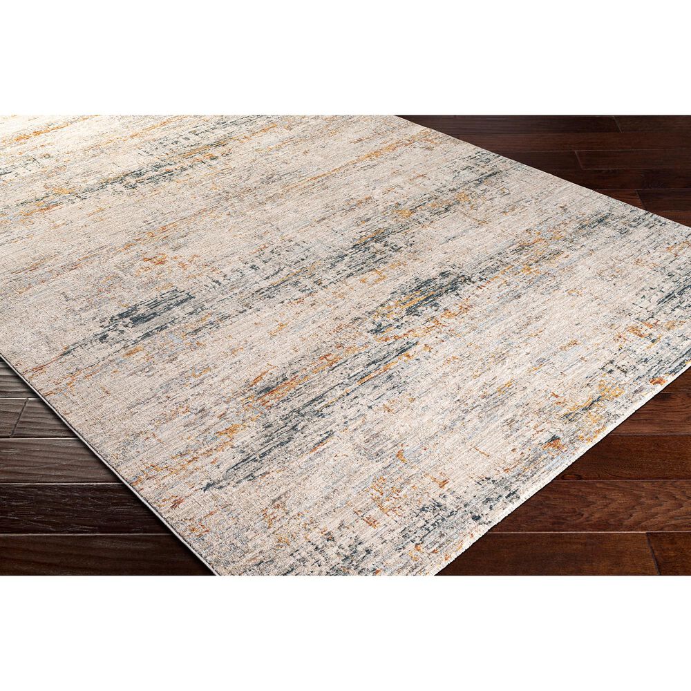 Surya Laila 9&#39; x 12&#39;2&quot; Teal, Sage, Orange, Saffron, Gray and Cream Area Rug, , large