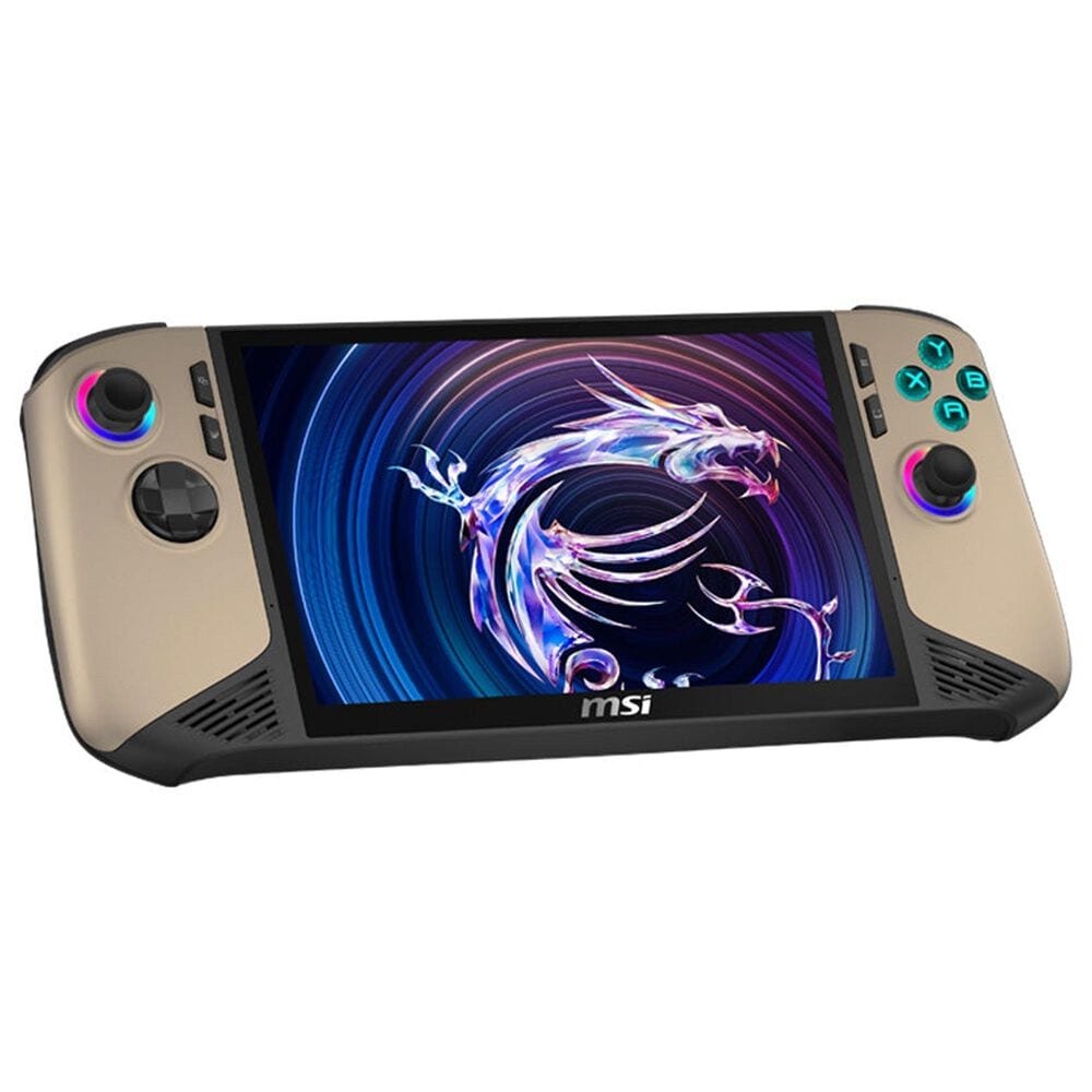 MSI Claw 8 AI+ A2VM Gaming Handhelds in Sandstorm, , large
