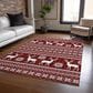 Dalyn Rug Company Wonderland WN28 3" x 5" Red Indoor/Outdoor Area Rug, , large