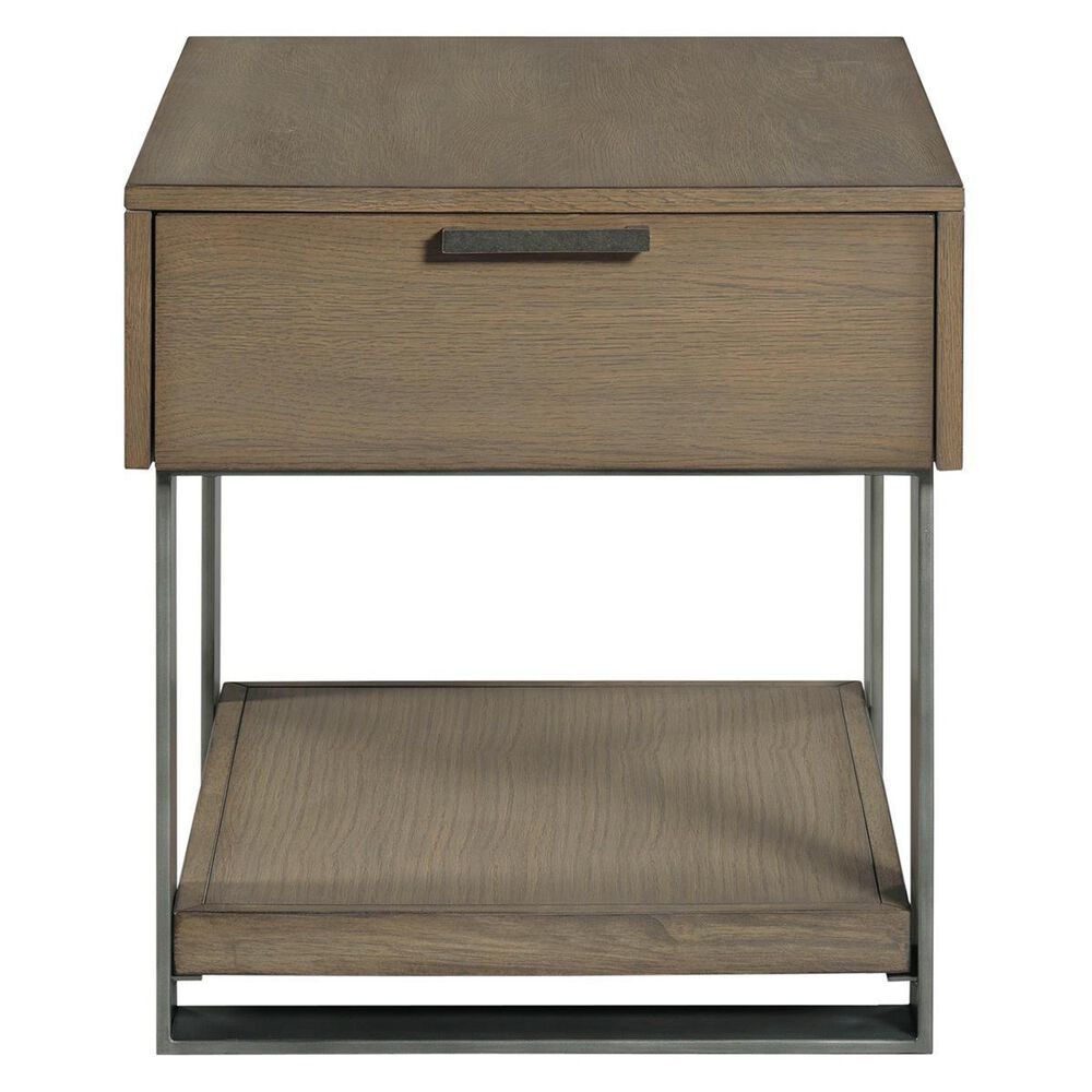 American Drew Stella End Table with Drawer in Umber, , large