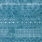 Safavieh Tulum 2" x 9" Turquoise and Blue Runner, , large