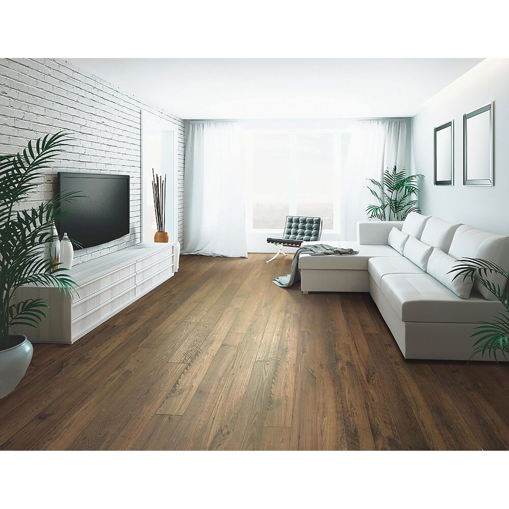 Mohawk Kingmire 5.25&quot; x 48&quot; Toasted Chestnut Laminate, , large