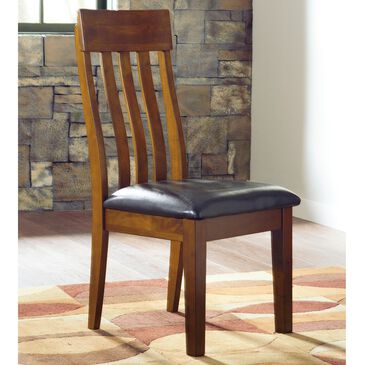 Ashley Ralene Dining Upholstered Side Chair in Medium Brown, , large