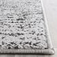 Safavieh Adirondack ADR117A 2"6" x 12" Black and Silver Runner, , large