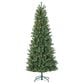 The Gerson Company 7.5" Montgomery Pine Artificial Christmas Tree with Clear Lights in Green, , large