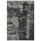 Oriental Weavers Luna 1805K 9"10" x 10"10" Black and Ivory Area Rug, , large