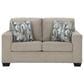 Ashley Deltona Stationary Sofa and Loveseat Set in Parchment, , large