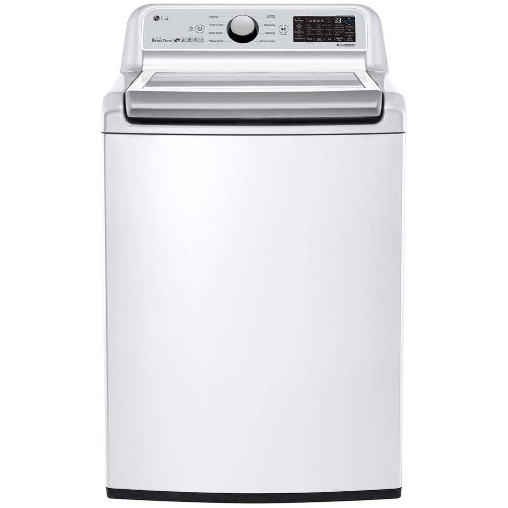 LG 5.0 Cu. Ft. Top Load Washer with TurboWash in White, , large