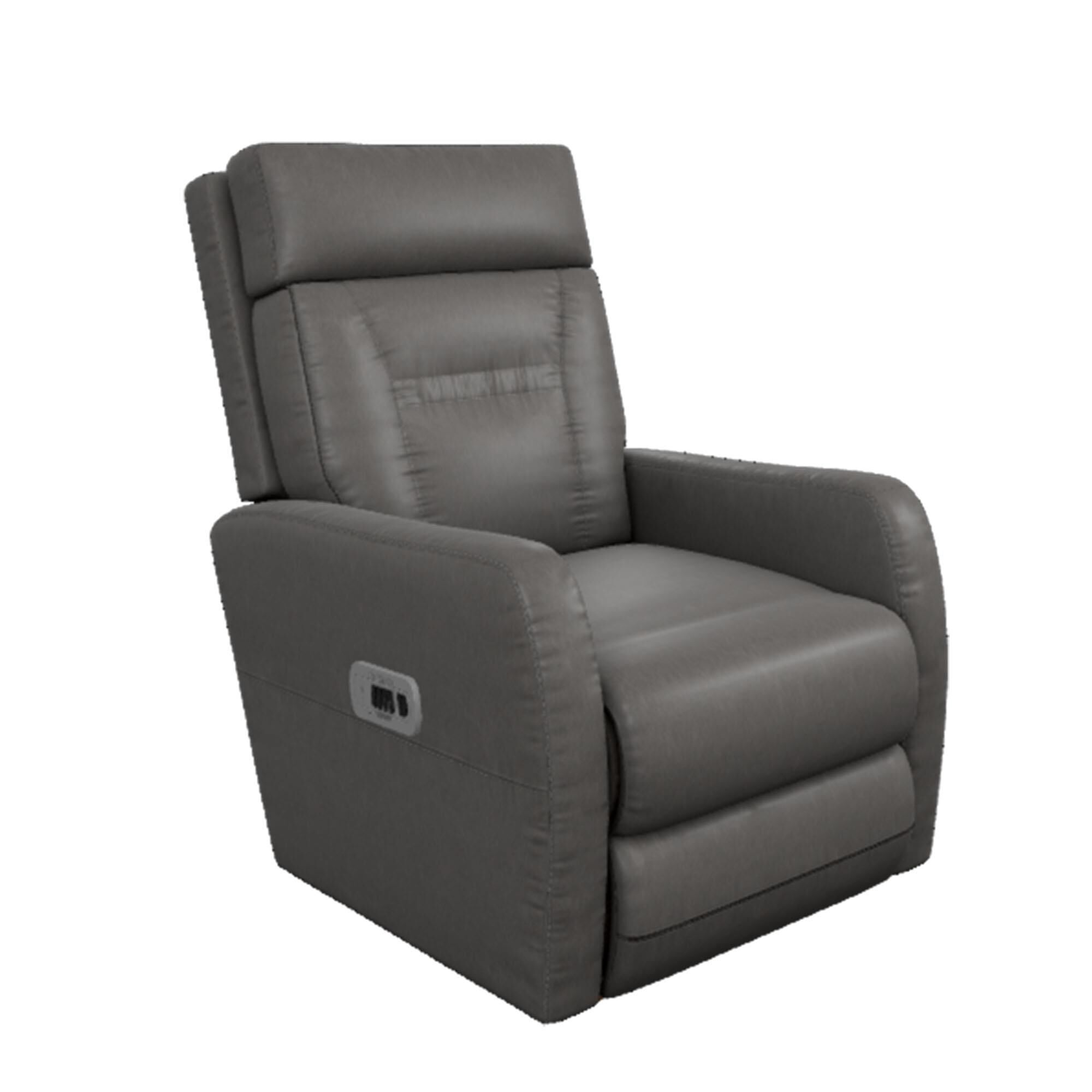 La-Z-Boy Lennon Power Rocker Recliner in Charcoal