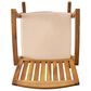 Noble House Selma Patio Rocking Chair in Cream, , large